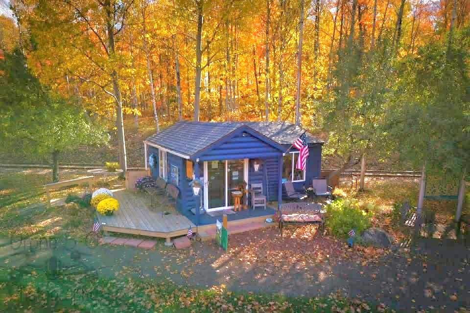 Photo by Greg Carrier. Gift Shop and Information Center at the Official Bishop Baraga Shrine Statue. Photo by Greg Carrier. Gift Shop and Information Center at the Official Bishop Baraga Shrine Statue.